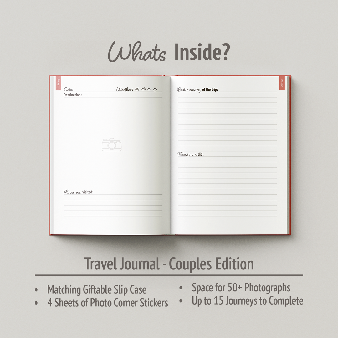 Travel Journal - Couples Edition