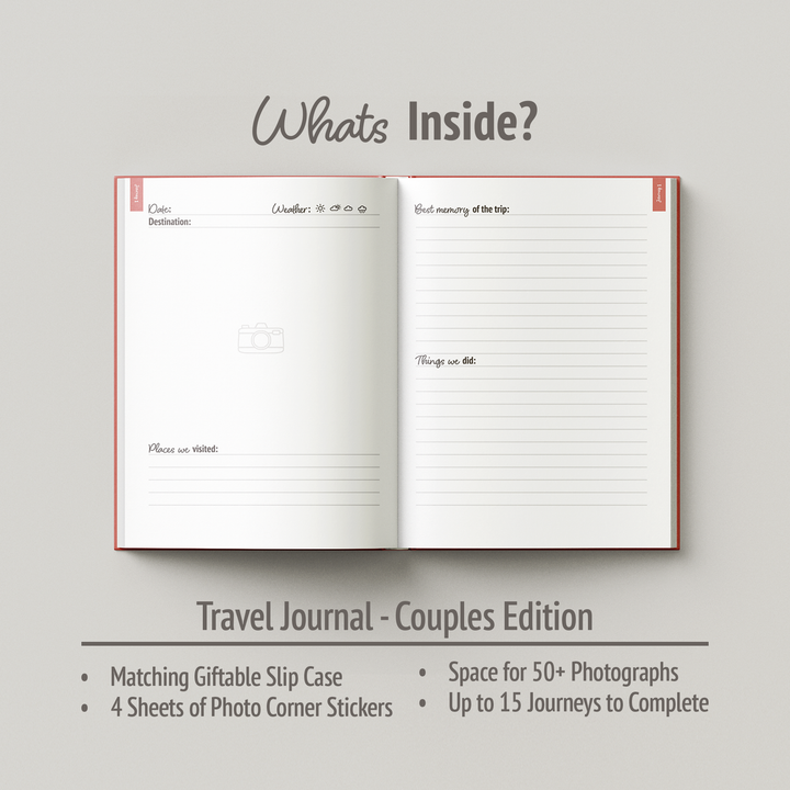 Travel Journal - Couples Edition