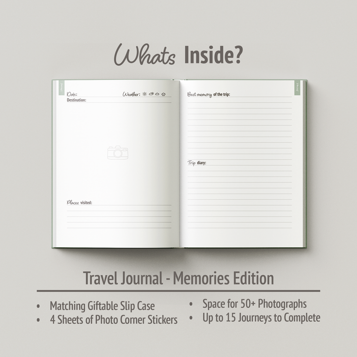 Travel Journal - Memories Edition
